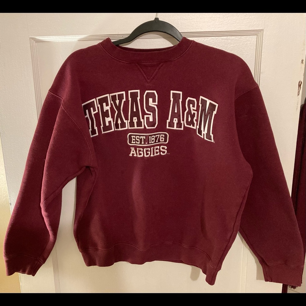 Texas A&M Aggies crew neck sweatshirt pullover
